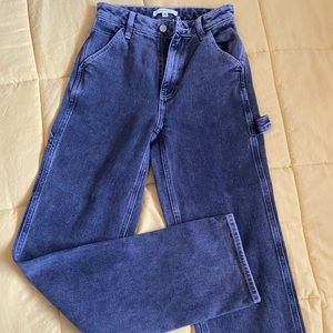 High-rise straight legged jeans from PacSun. Never worn, only tried on.